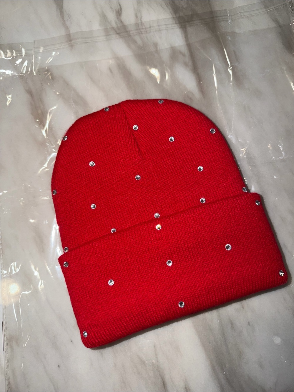 “Scarlett Ice” Beanie